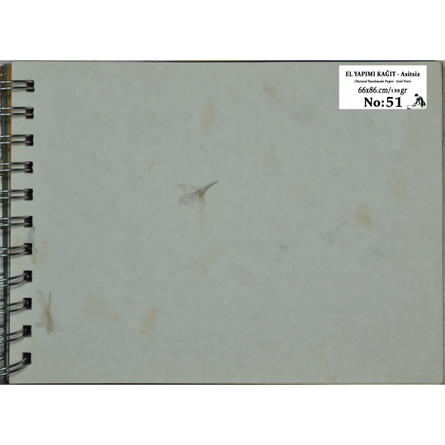 El Yapımı Kağıt 180gr /No:51/ 66x86.cm  